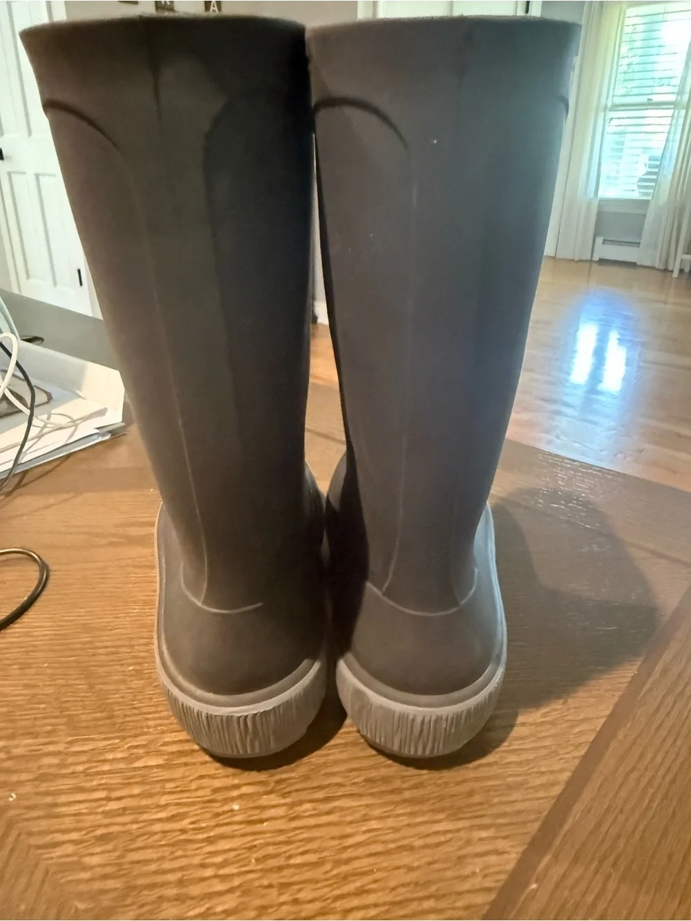Kids Kamik Black Rain Boot